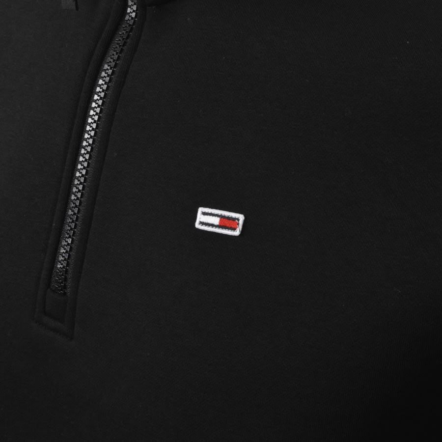 Alternative Image for ProductTommy Jeans Half Zip Sweatshirt Black3